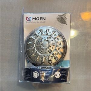 Moen Banbury Spot Resistant Nickel Multi-Function Shower Head